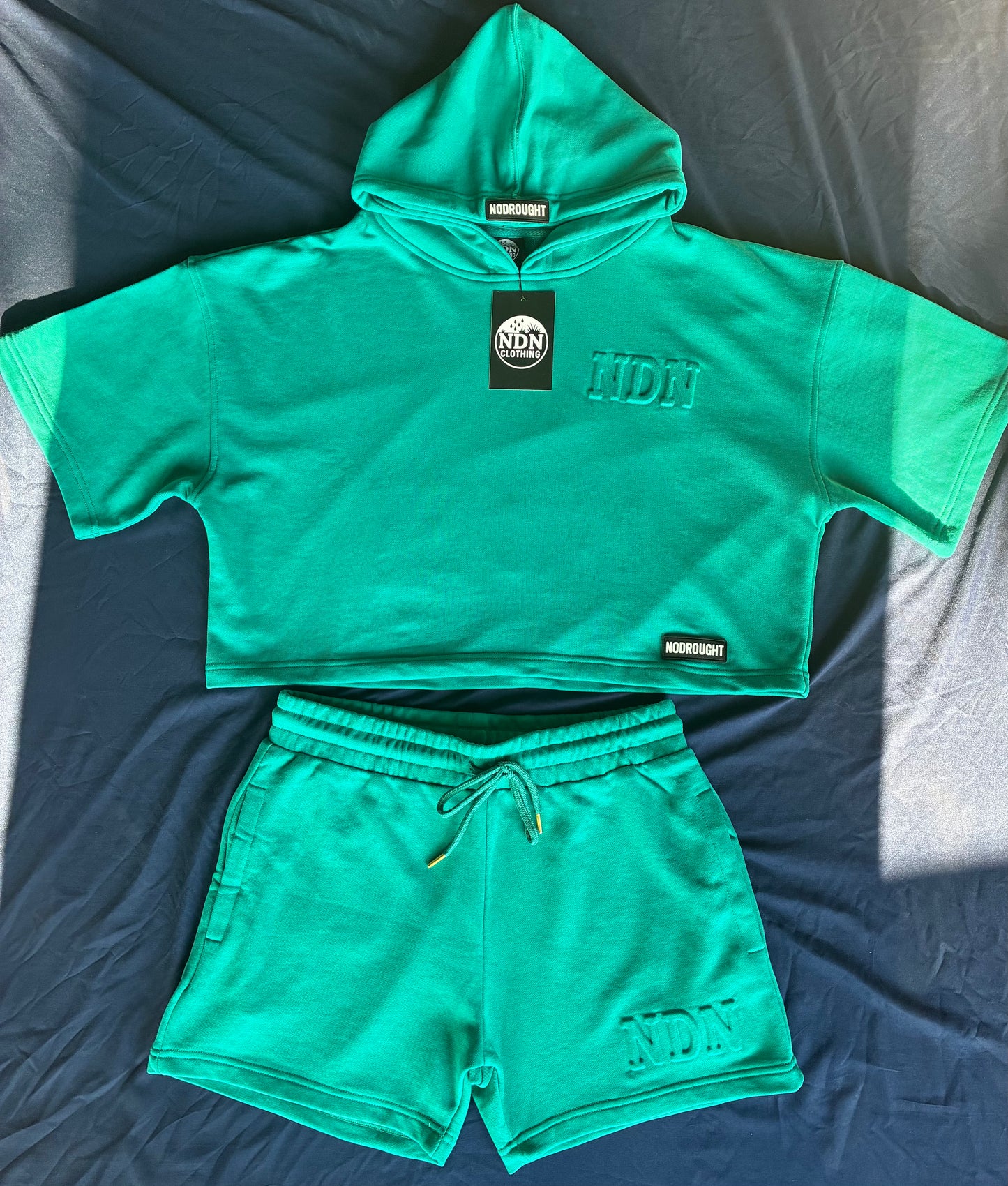 NDN Women’s Oversized Cropped Short Set