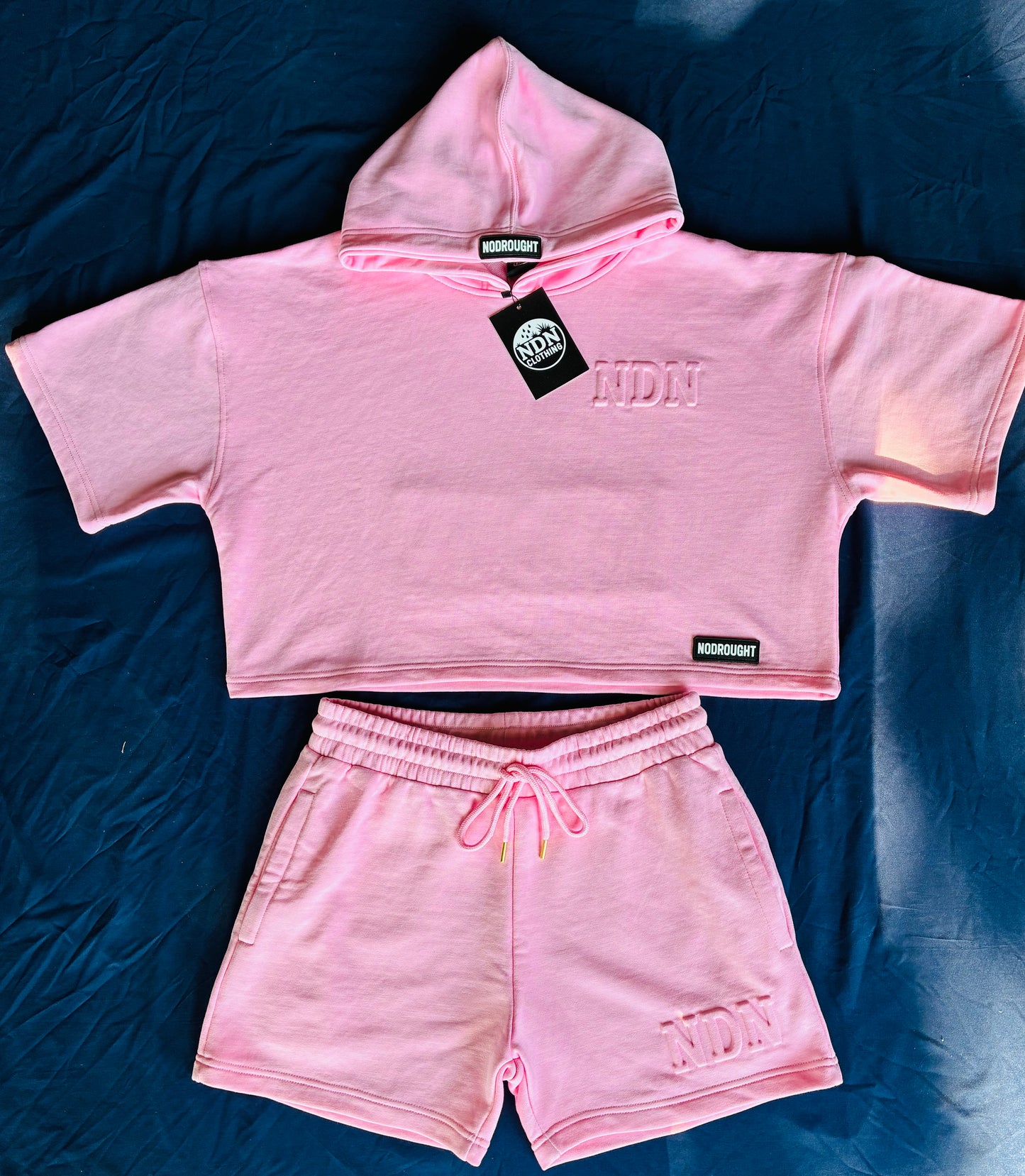 NDN Women’s Oversized Cropped Short Set