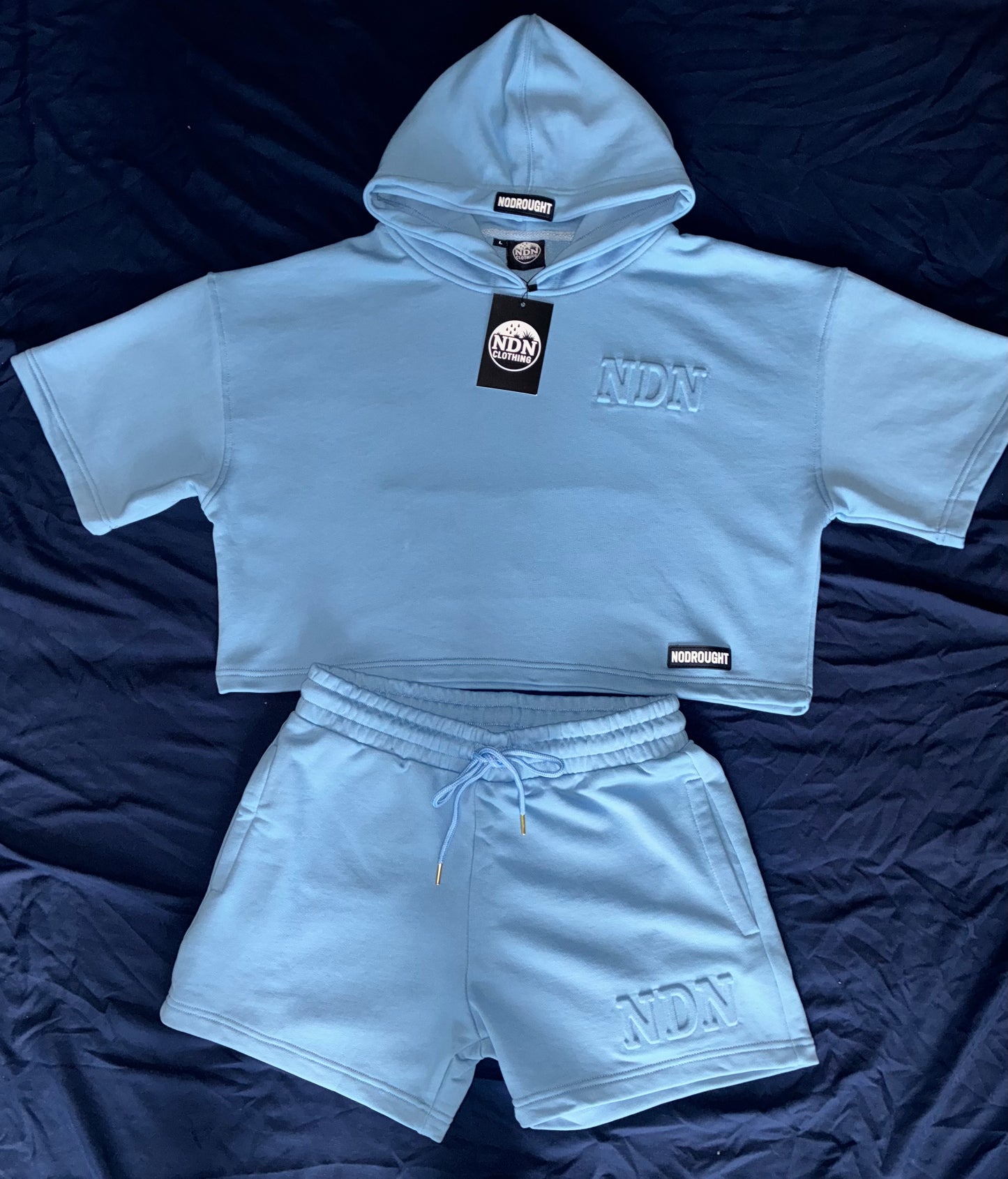 NDN Women’s Oversized Cropped Short Set