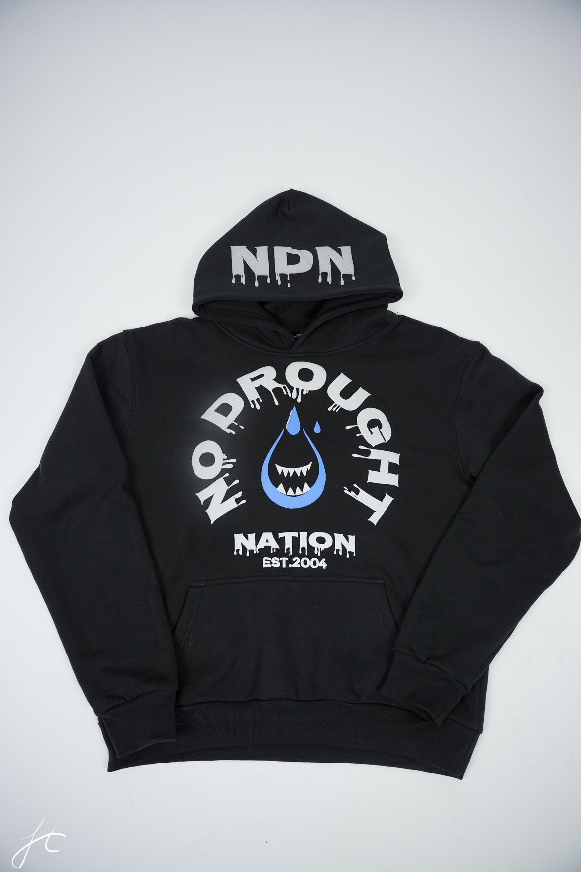 NO DROUGHT NATION PUFF PRINT HOODIE