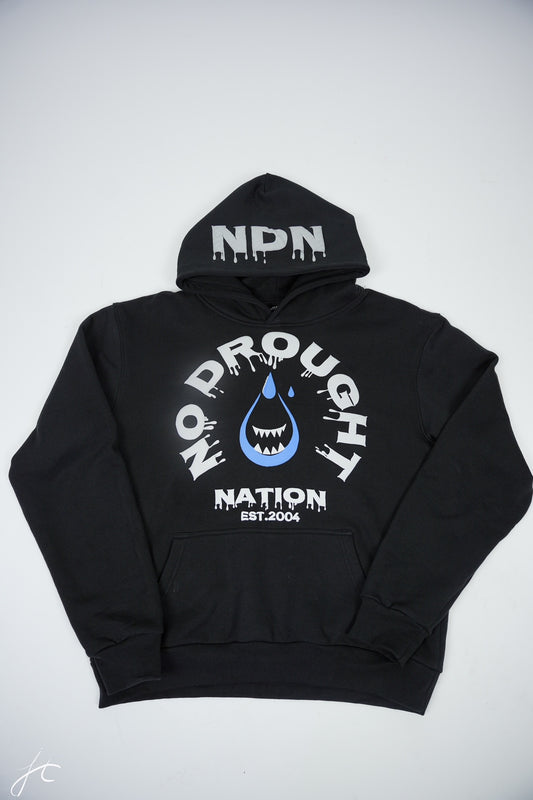 NO DROUGHT NATION PUFF PRINT HOODIE